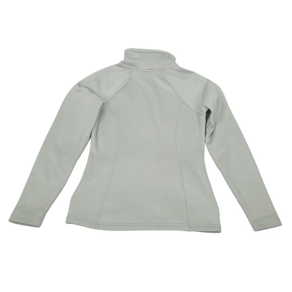 The North Face Full Zip Athletic Fit Jacket Womens Size S Long Sleeve Gray - Picture 13 of 13